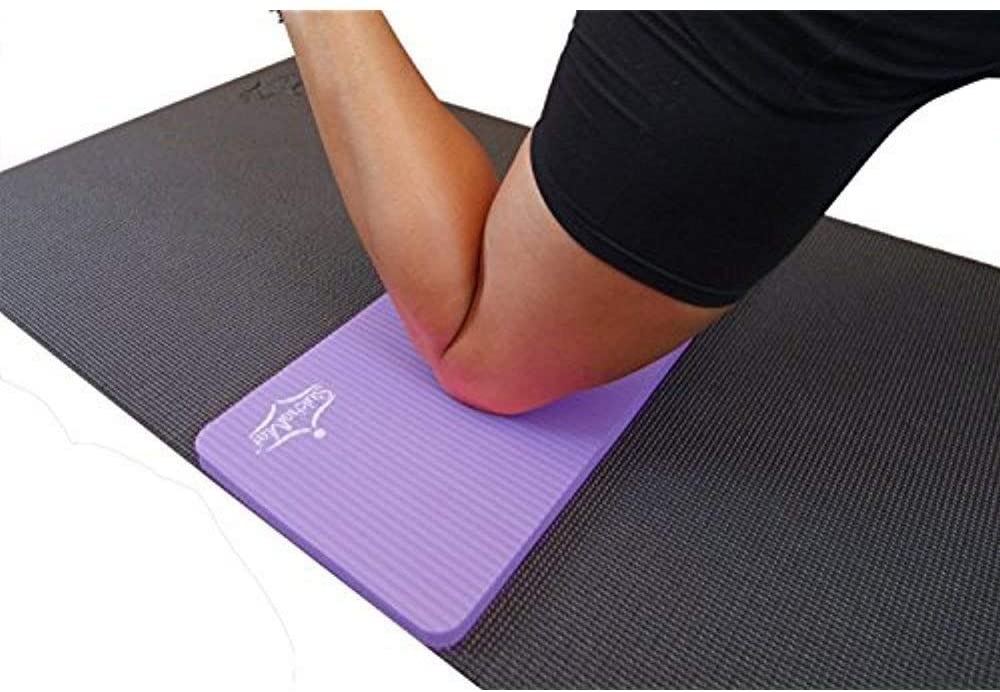 Sukhamat Yoga Knee Pad Cushion &ndash; America's Best Exercise Knee Pad  - Eliminate Pain During Yoga or Exercise - Extra Padding & Support for  Knees, Wrists, Elbows - Complements Y 